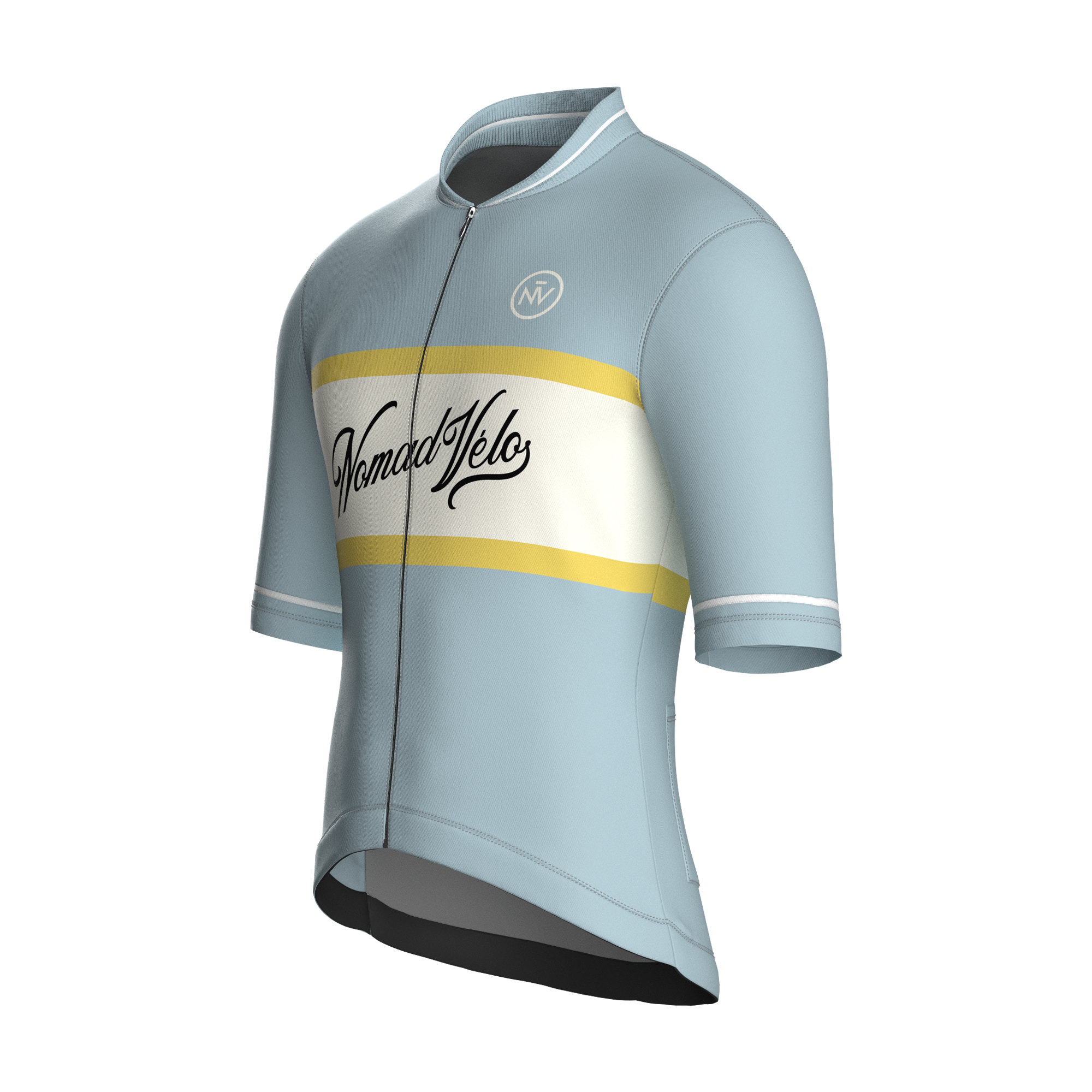 Vintage Turquoise Short Sleeve Jersey | Nomad Vélo