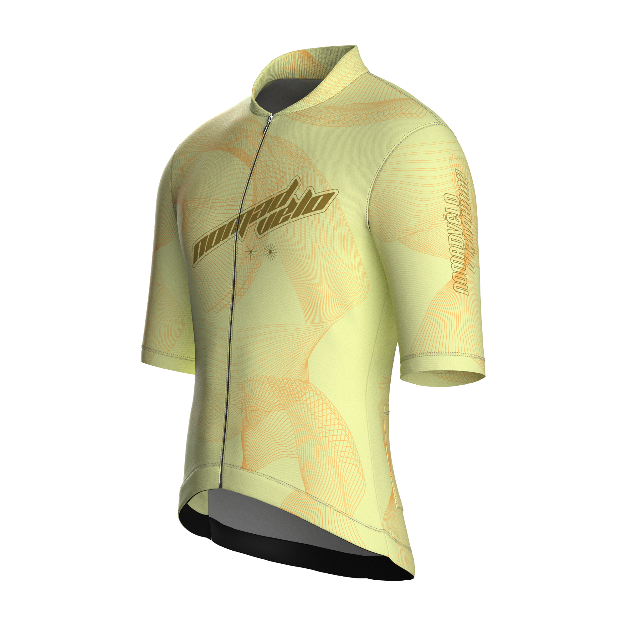 Breakaway Yellow Short Sleeve Jersey | Nomad Vélo
