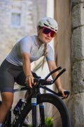 Aurora Cream Jersey – Cycling Short Sleeve Race Fit