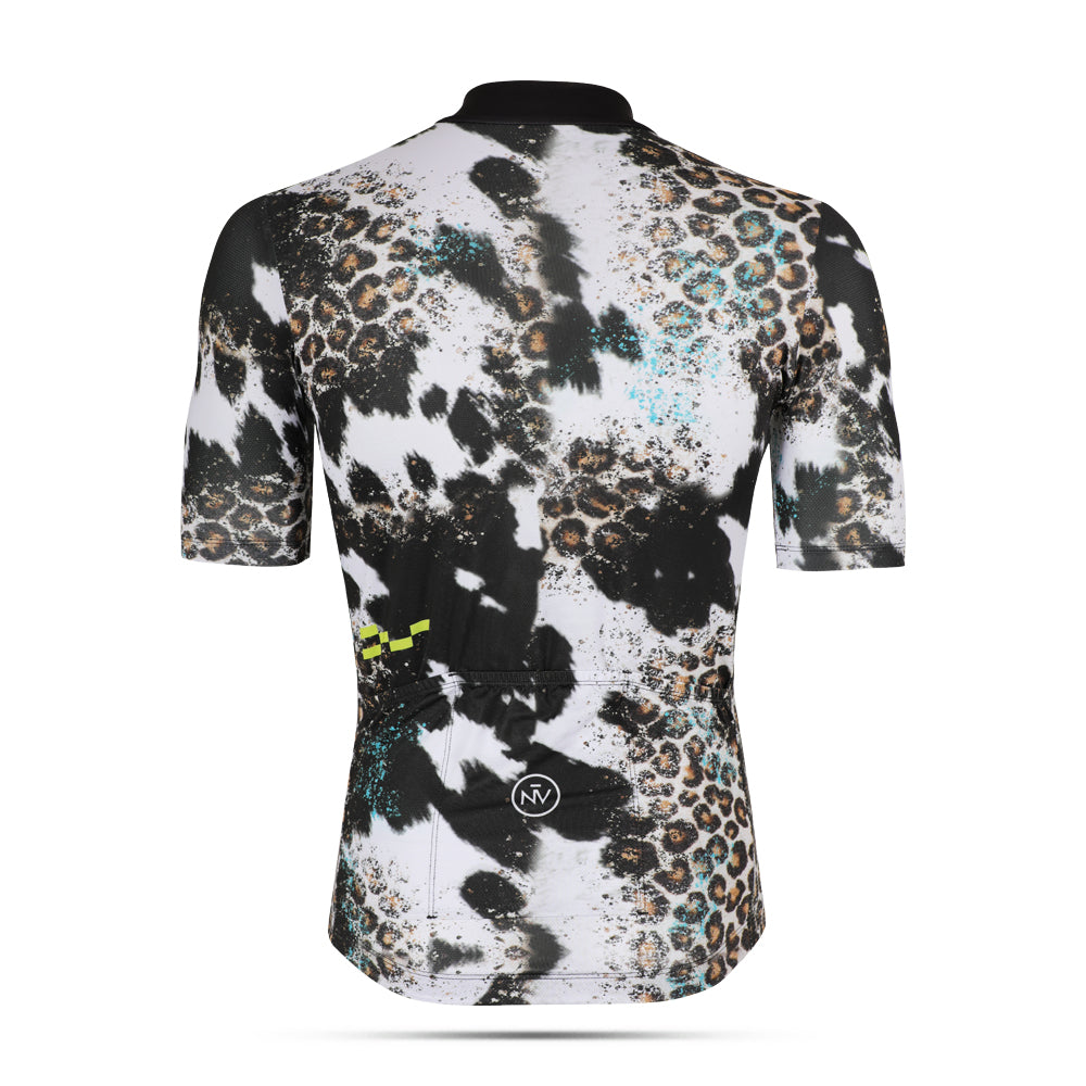 Bold Animal Pattern Jersey with Aero Road Fit – Animal Print Jersey