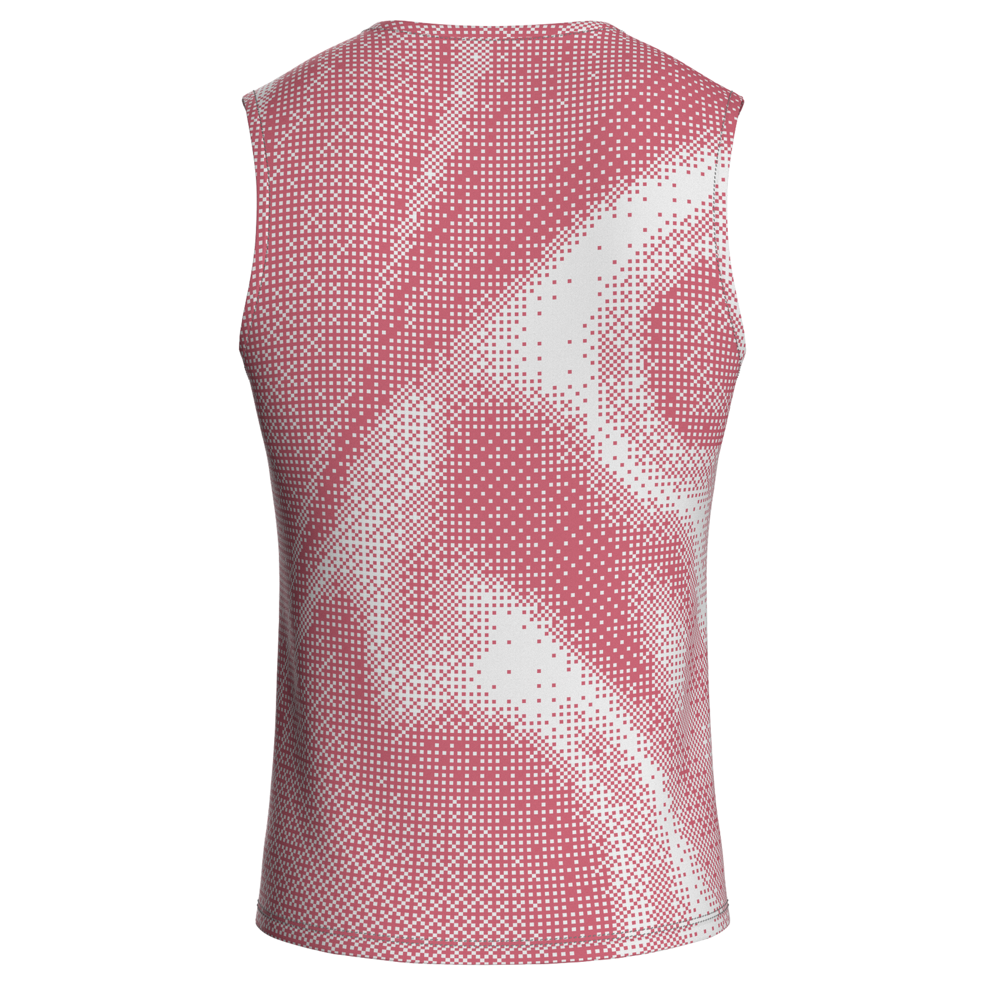 Elegance Red Halftone Base Layer – Cycling Sleeveless Slim Fit Lightweight