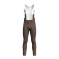 Brown Cycling Bib Tights