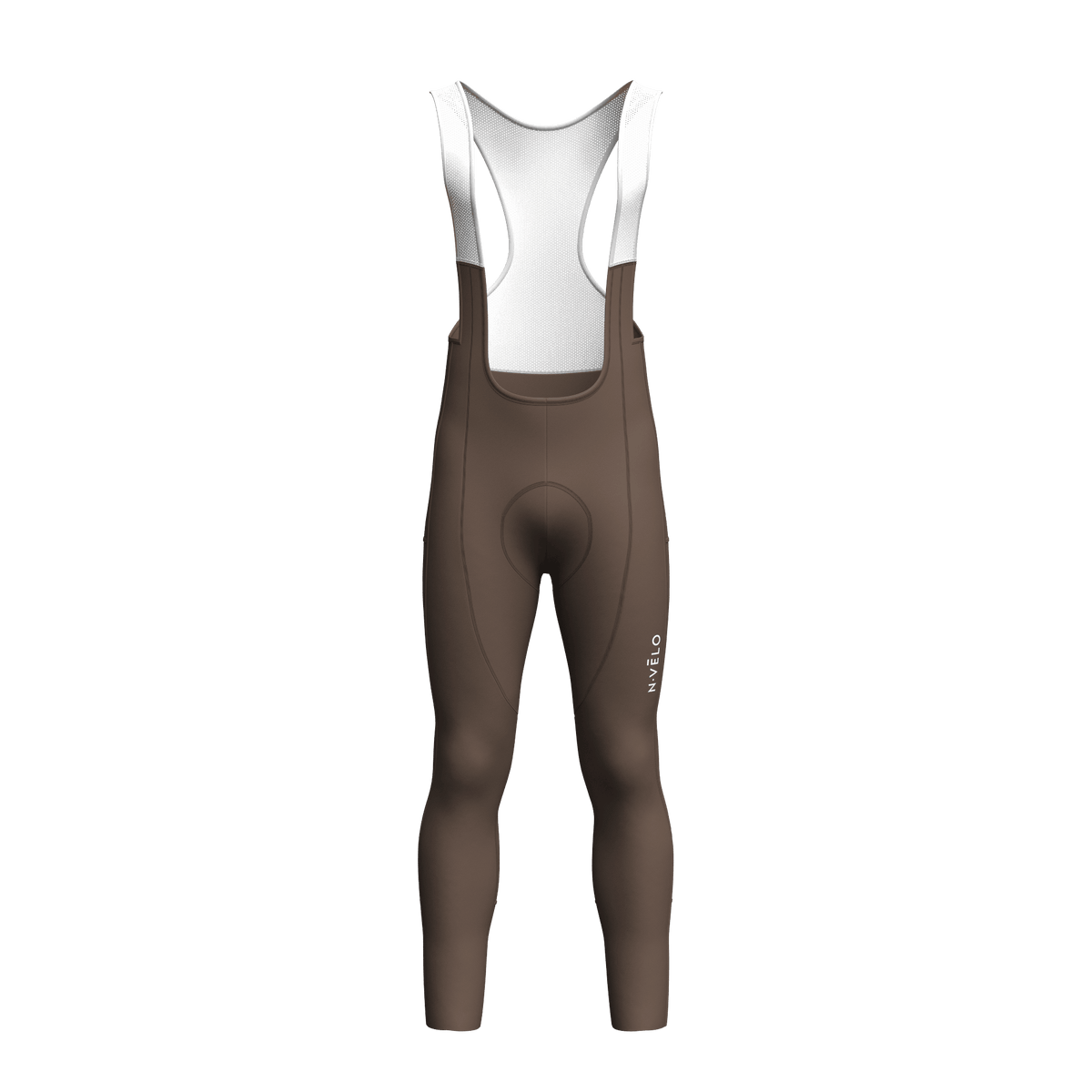 Brown Cycling Bib Tights