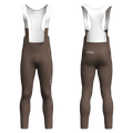Brown Cycling Bib Tights