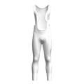 White Cycling Bib Tights
