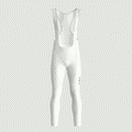 White Cycling Bib Tights