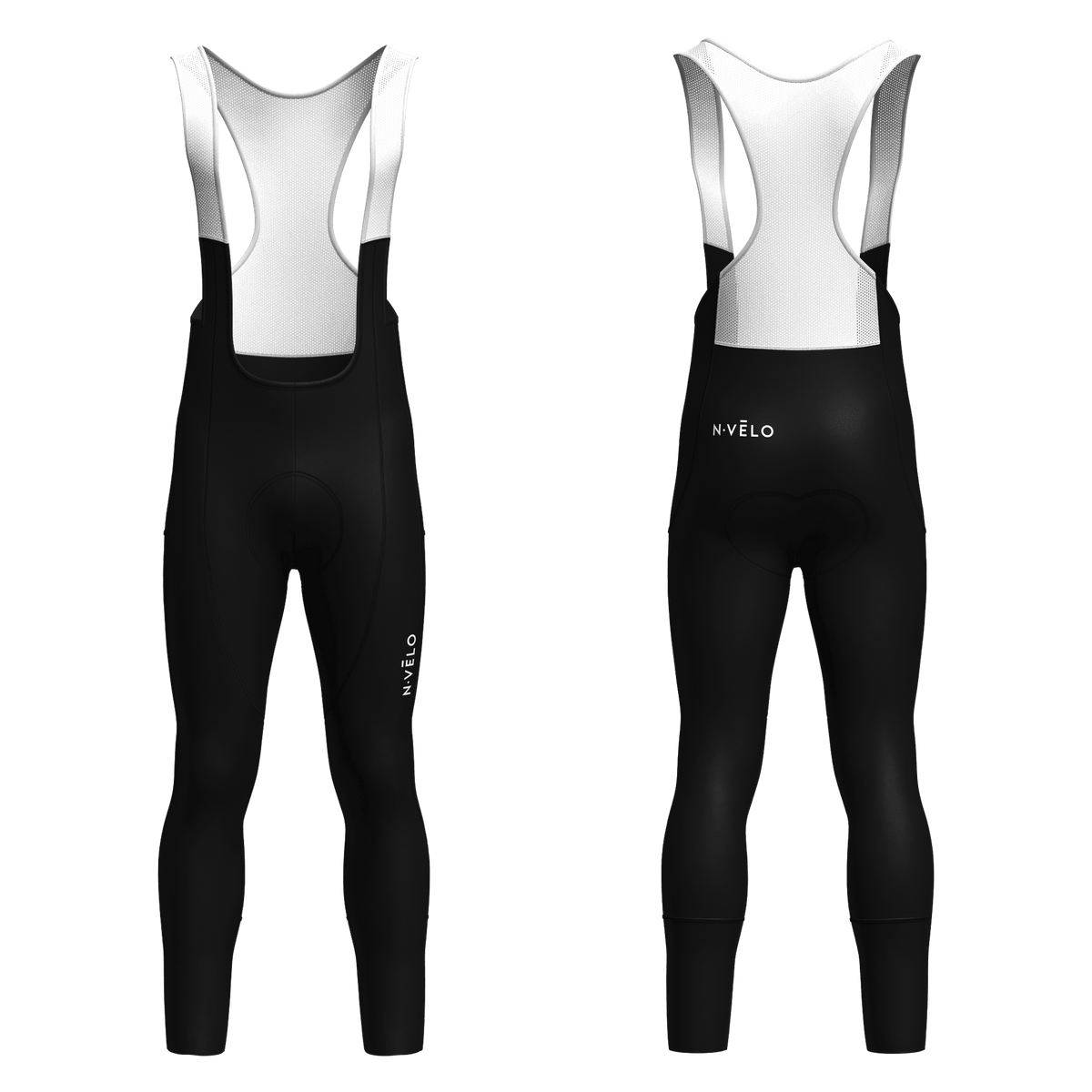 Black Cycling Bib Tights