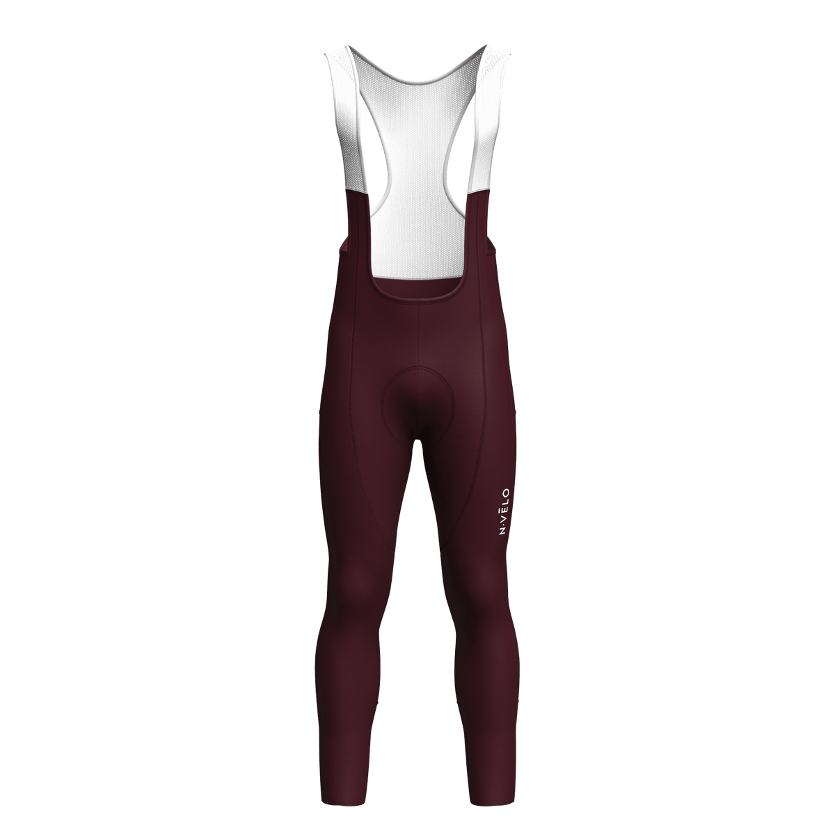 Wine Red Cycling Bib Tights