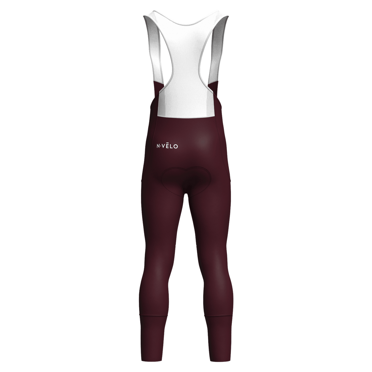 Wine Red Cycling Bib Tights