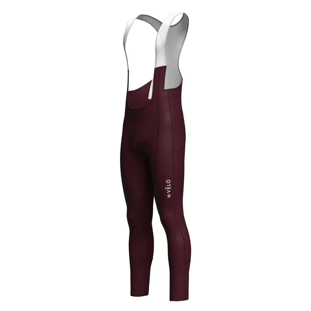 Wine Red Cycling Bib Tights