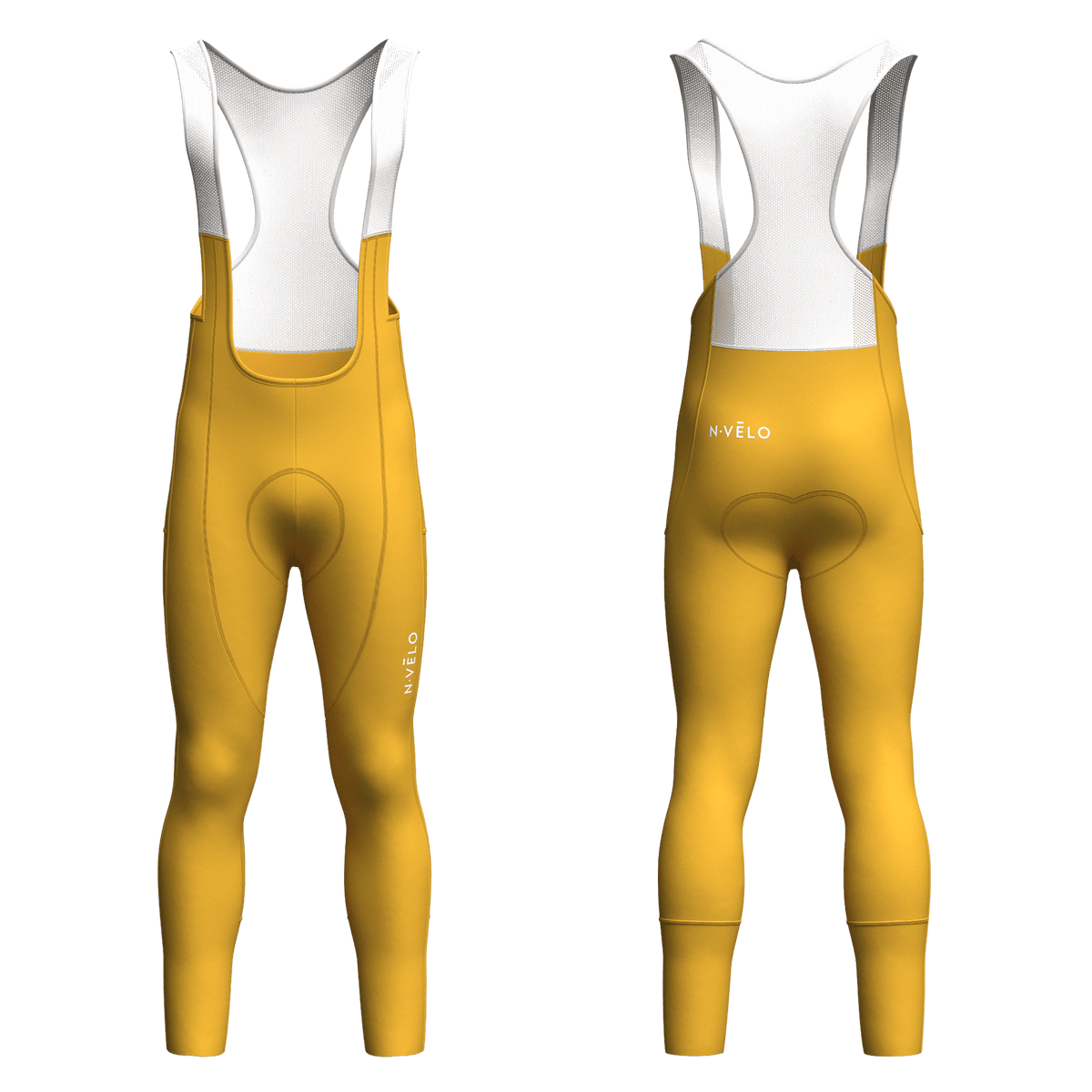 Mustard Cycling Bib Tights