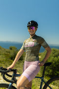 Brutal Khaki Short Sleeve Jersey | Nomad Vélo