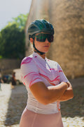 Contour White Jersey – Cycling Short Sleeve Race Fit