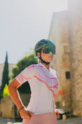 Contour White Jersey – Cycling Short Sleeve Race Fit