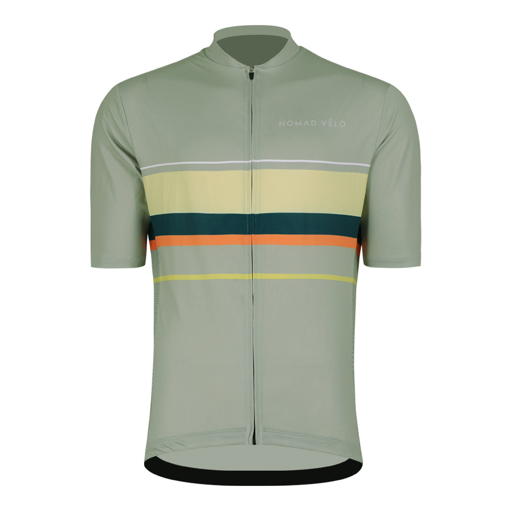 Classic Green Cycling Jersey with Aero Comfort – Classic Jersey Green