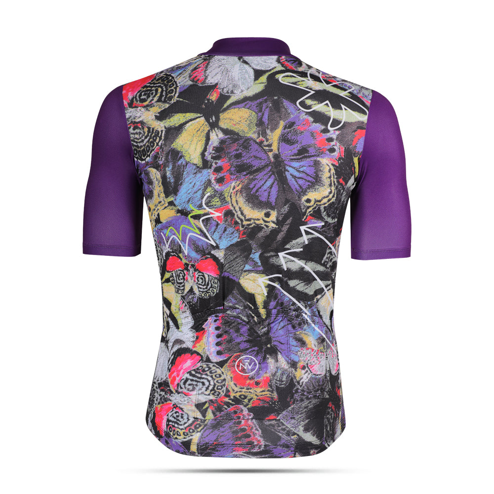 Star Pattern Aero Cycling Jersey with Bold Vibe – Cosmik Jersey