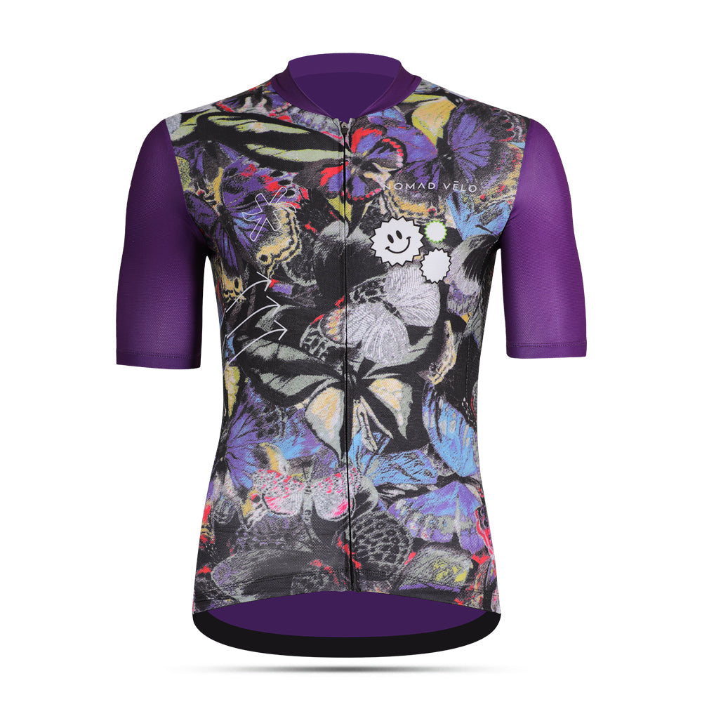Star Pattern Aero Cycling Jersey with Bold Vibe – Cosmik Jersey