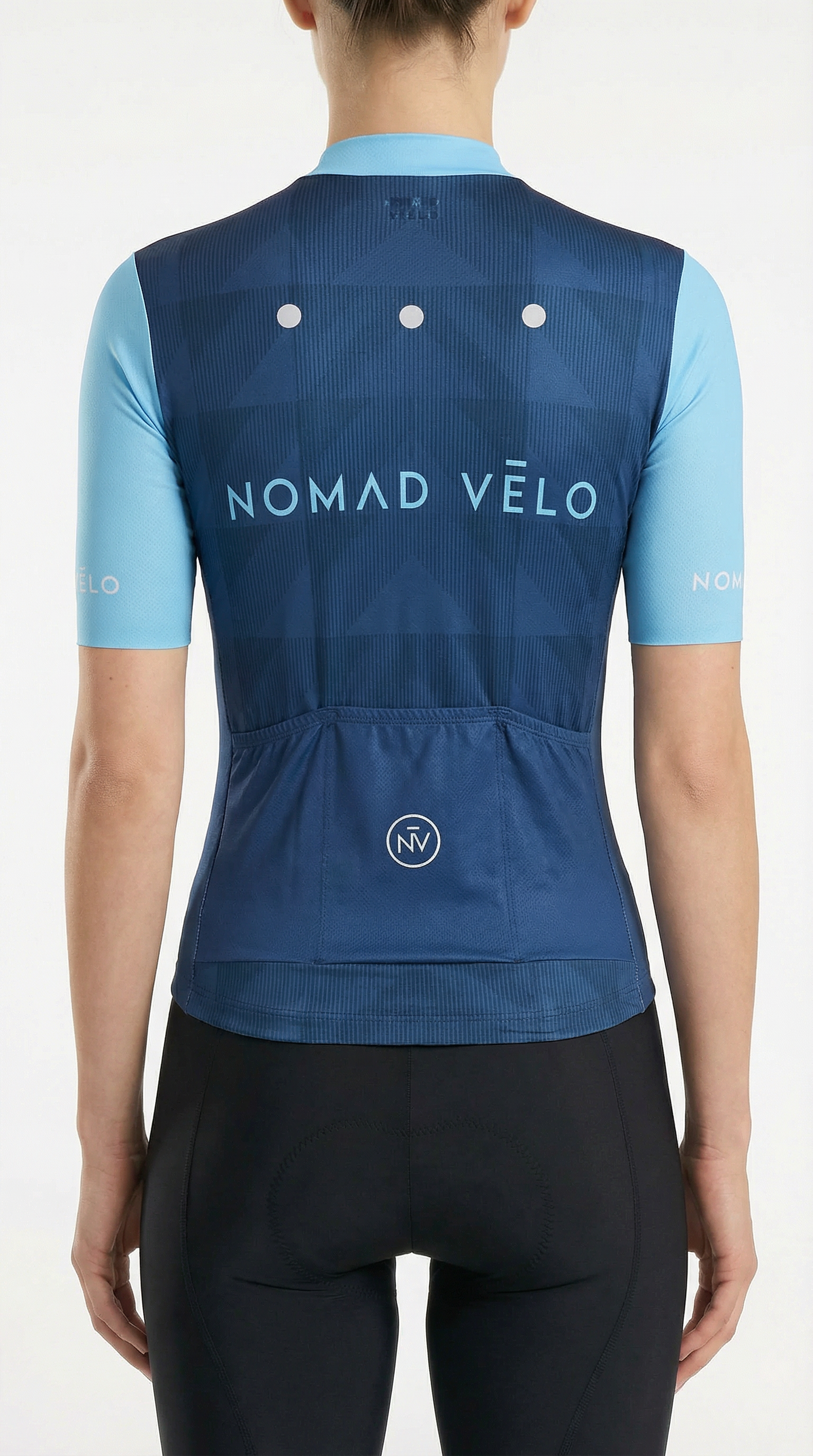 Cycling Sky Light Blue Jersey – Performance Aero Cut for Hot Weather Rides | Nomad Vélo