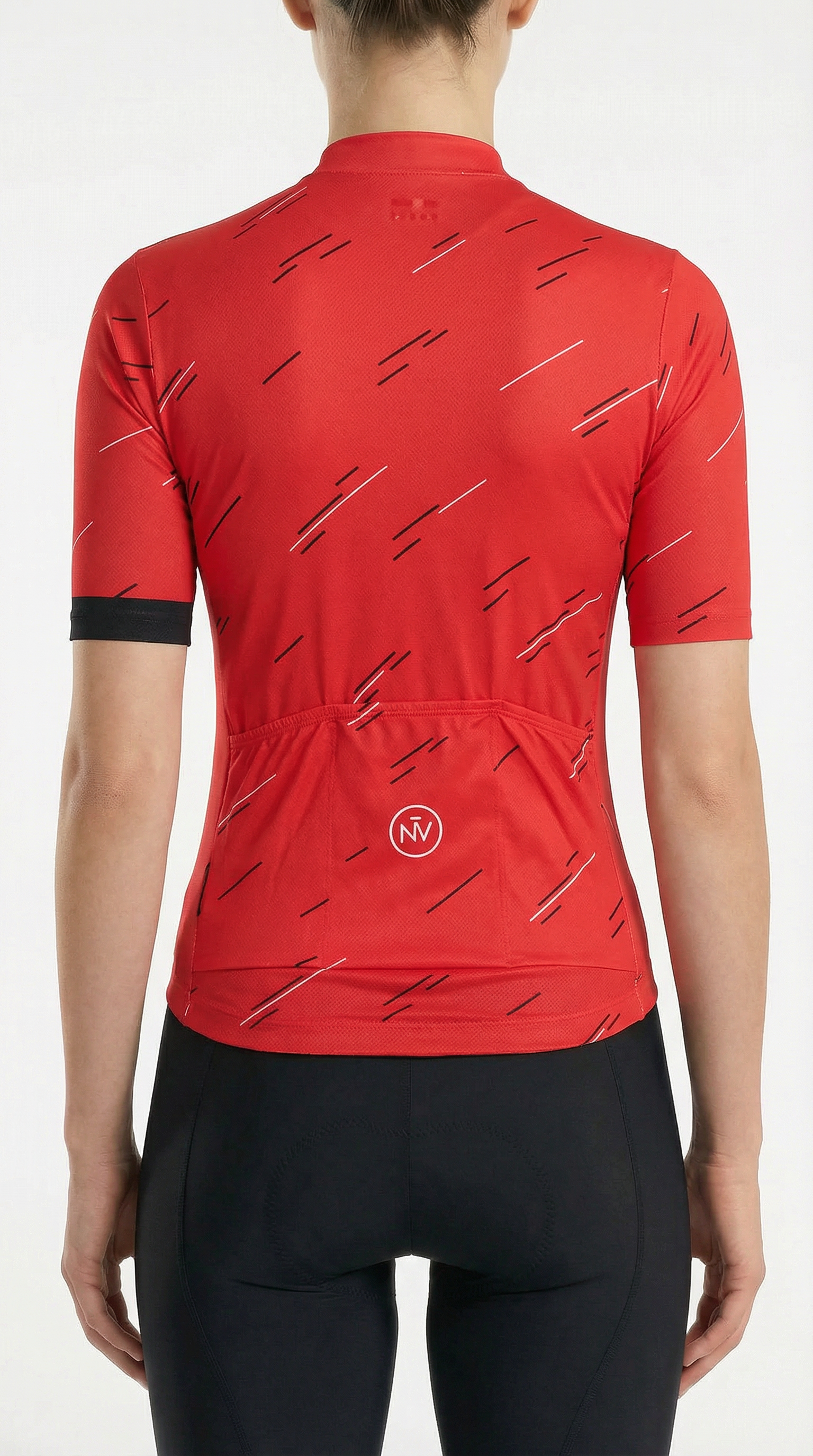 Cycling Vermilion Bright Orange Jersey – Aero Fit for Summer Training Rides | Nomad Vélo