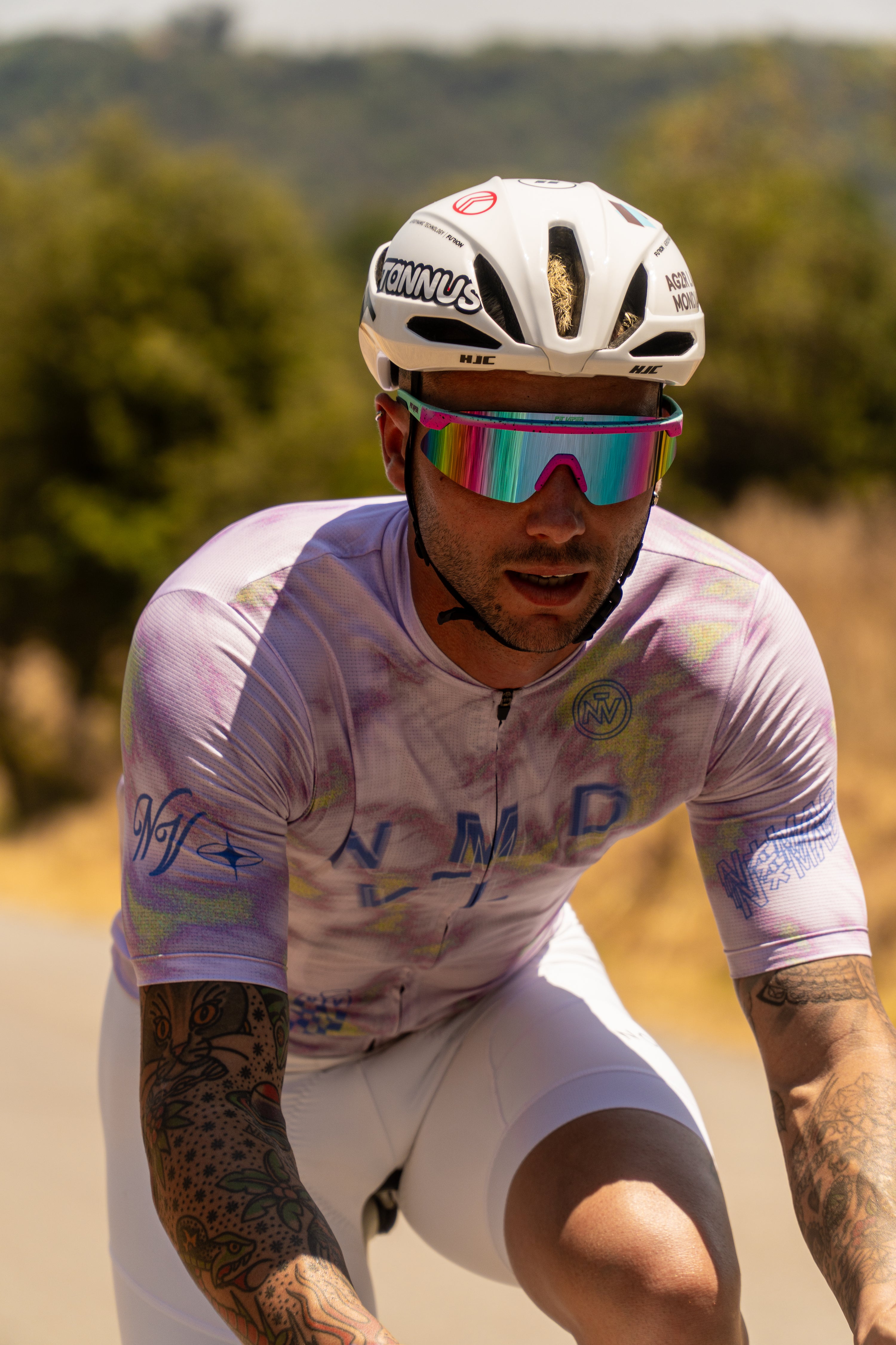 Boreal Fluor Short Sleeve Jersey | Nomad Vélo