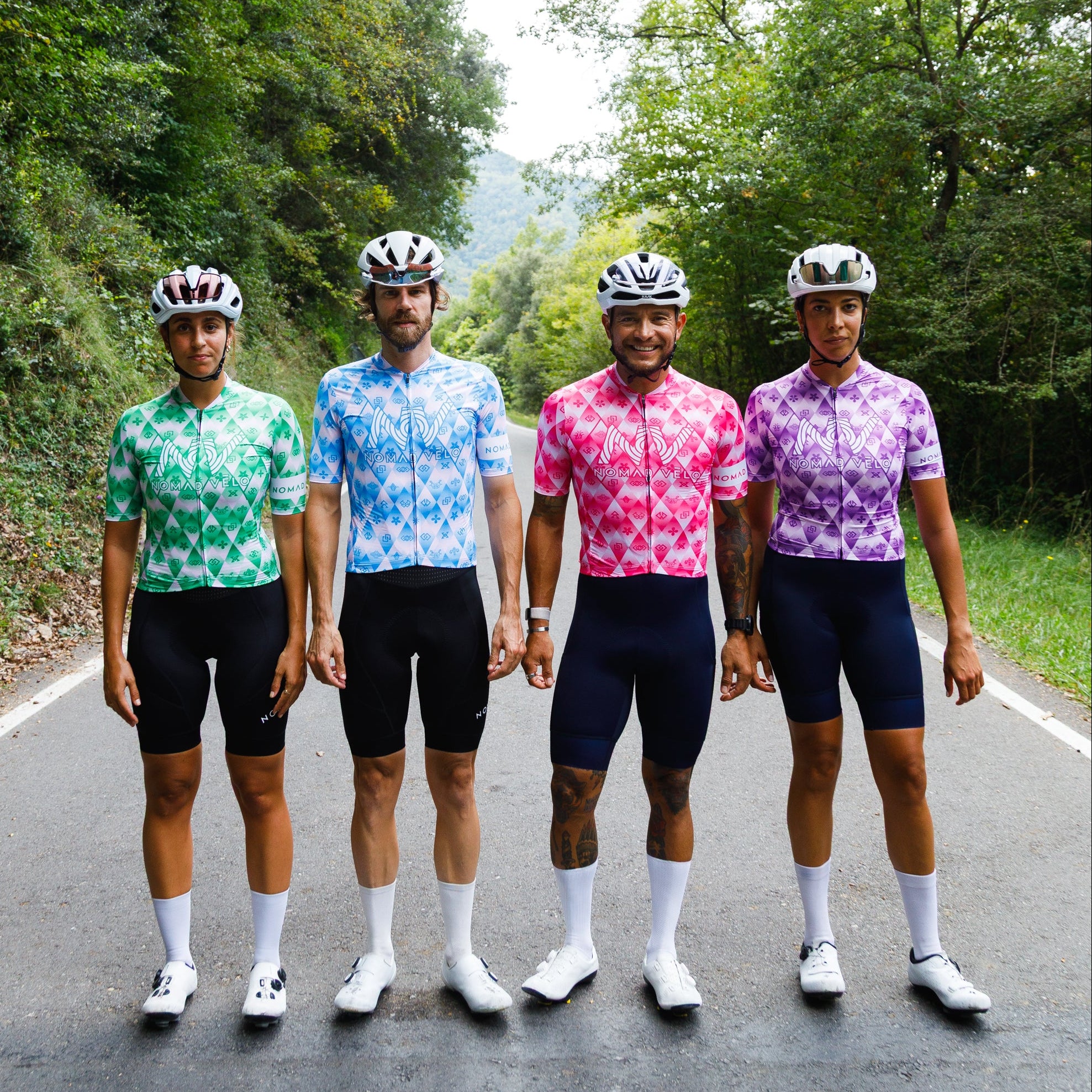 Cycling Green Jersey – Race Slim Fit Aero High Performance Road | Nomad Vélo