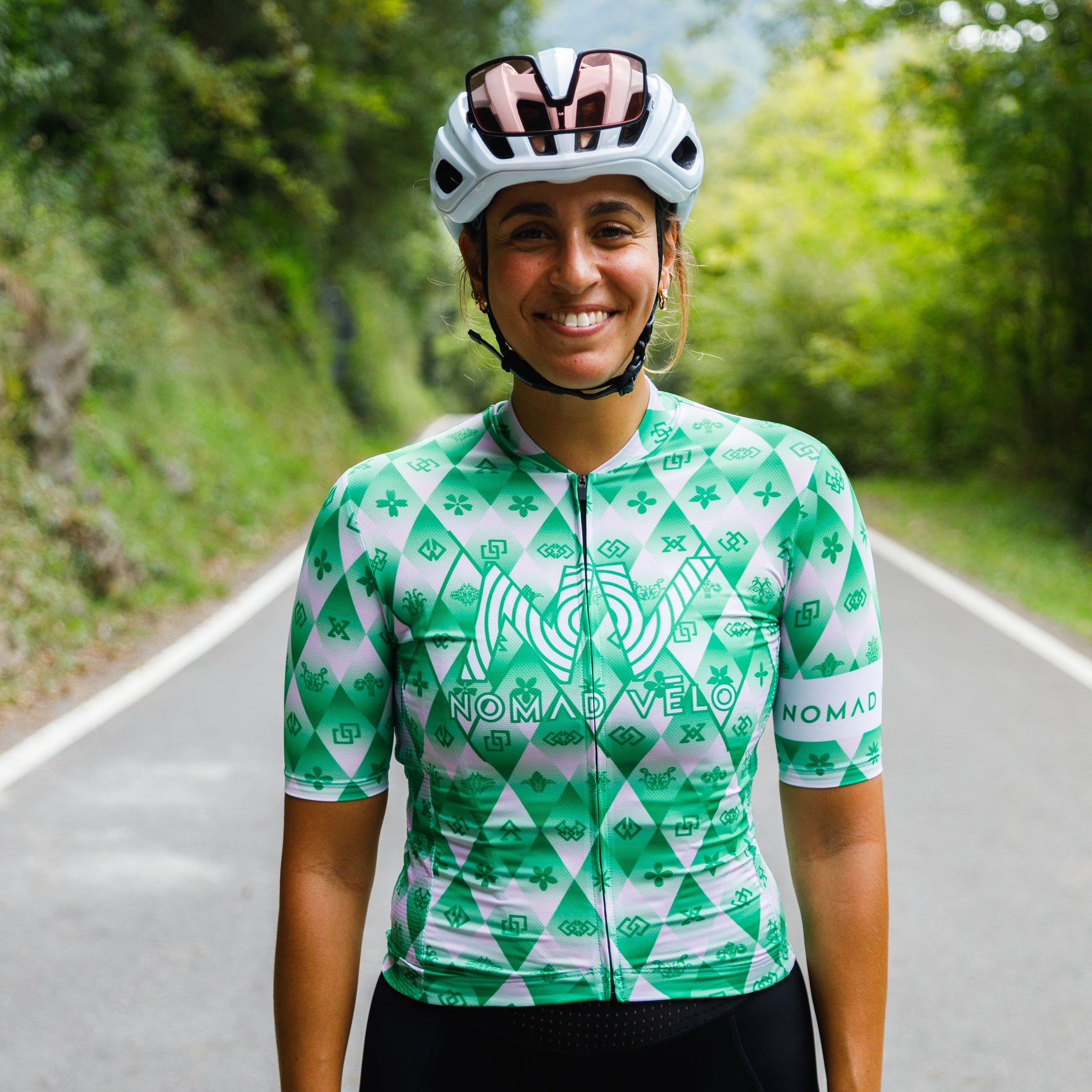 Cycling Green Jersey – Race Slim Fit Aero High Performance Road | Nomad Vélo