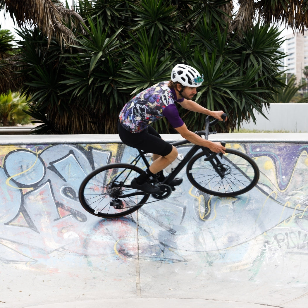 Cycling Cosmik Jersey – Short Sleeve Aero Fit Star Pattern Bold Design | Nomad Vélo