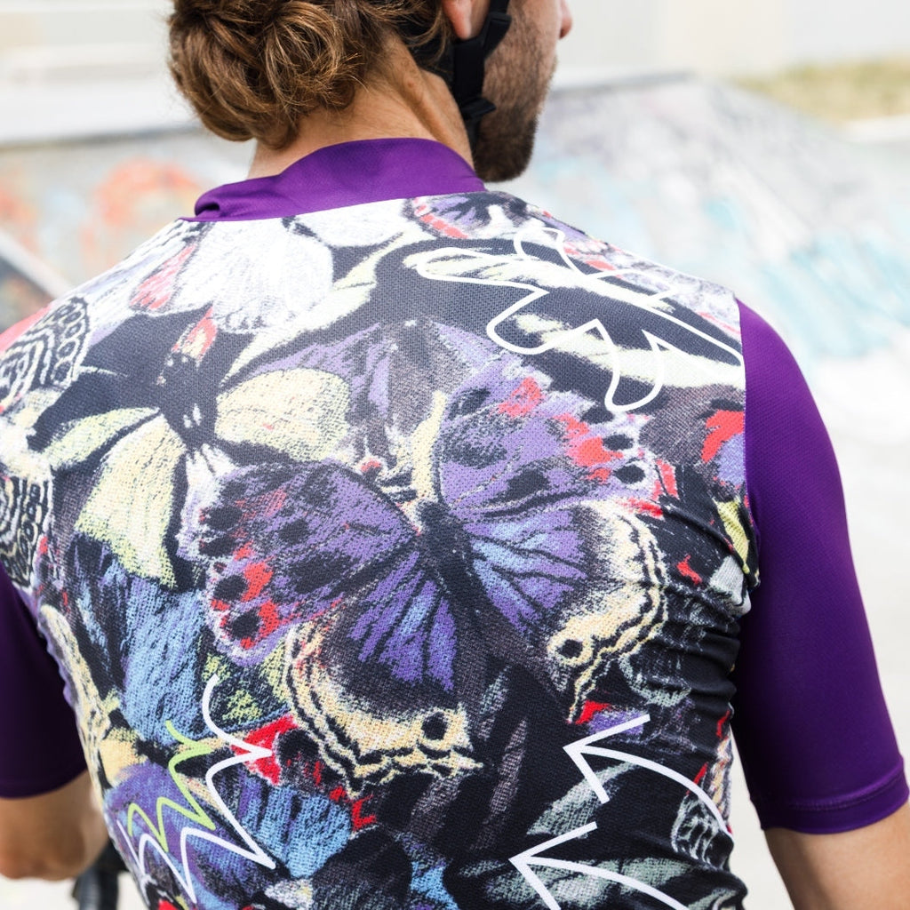 Star Pattern Aero Cycling Jersey with Bold Vibe – Cosmik Jersey