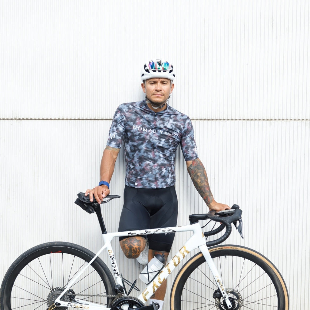 Optical Print Road Cycling Jersey for Impact – Distorsion Jersey