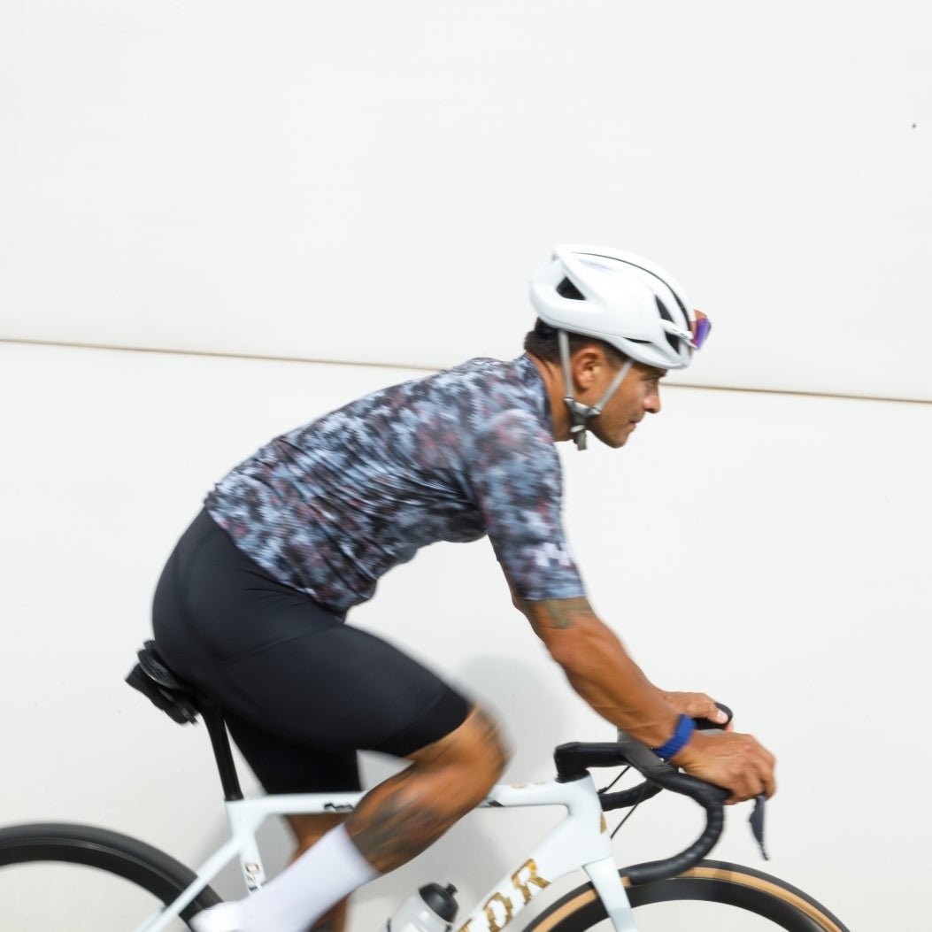 Optical Print Road Cycling Jersey for Impact – Distorsion Jersey