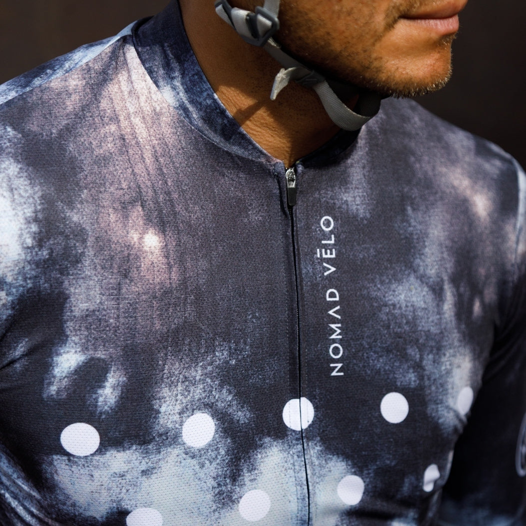 Cycling Horizon Jersey – Short Sleeve Aero Fit Gradient Design Fast Rides | Nomad Vélo