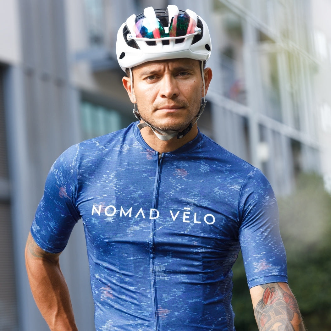 Ocean Blue Cycling Jersey for Summer Road Days – Ocean Jersey