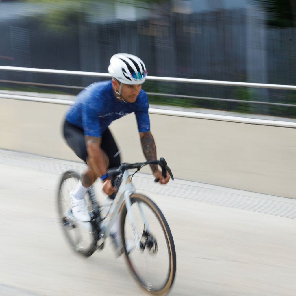 Ocean Blue Cycling Jersey for Summer Road Days – Ocean Jersey