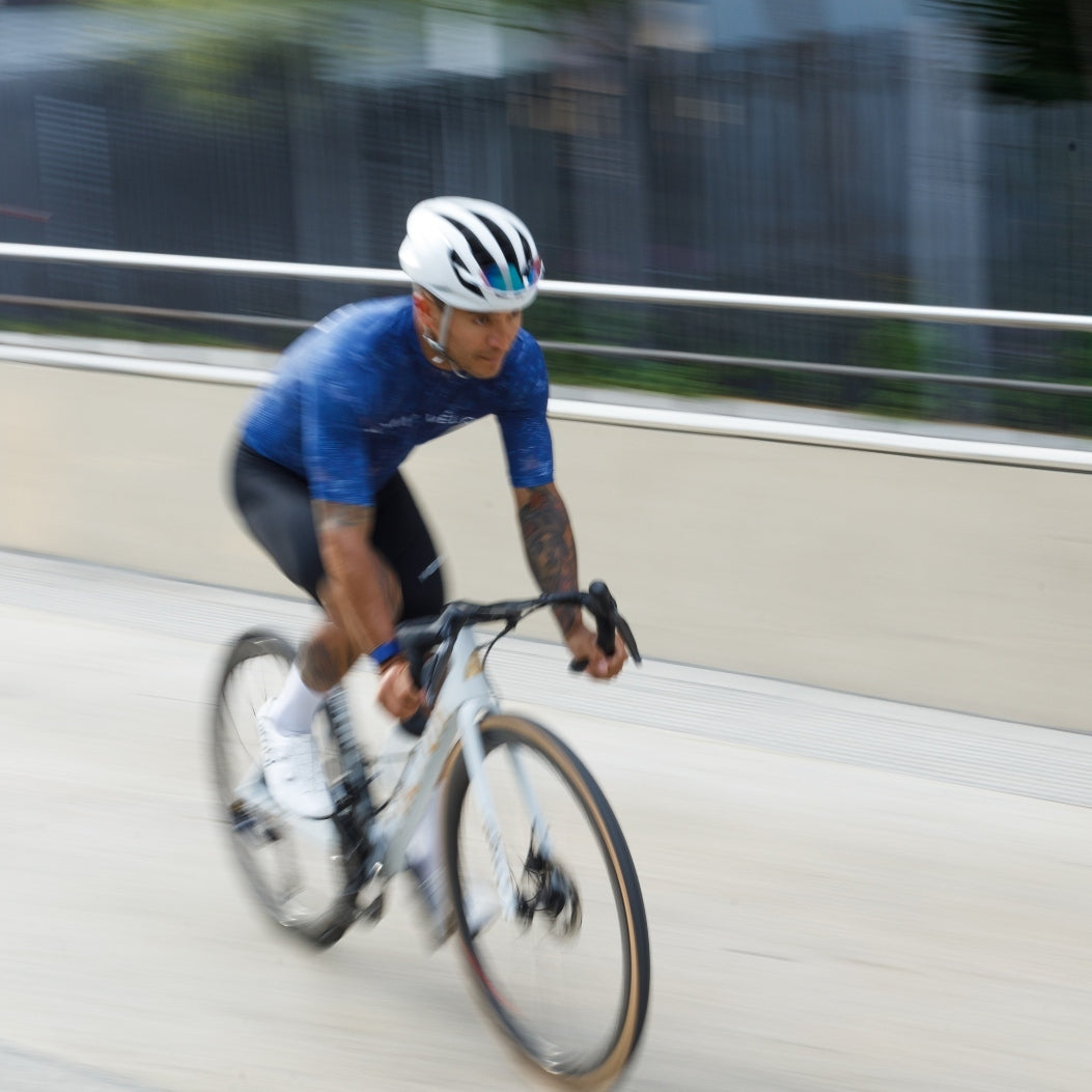 Ocean Blue Cycling Jersey for Summer Road Days – Ocean Jersey