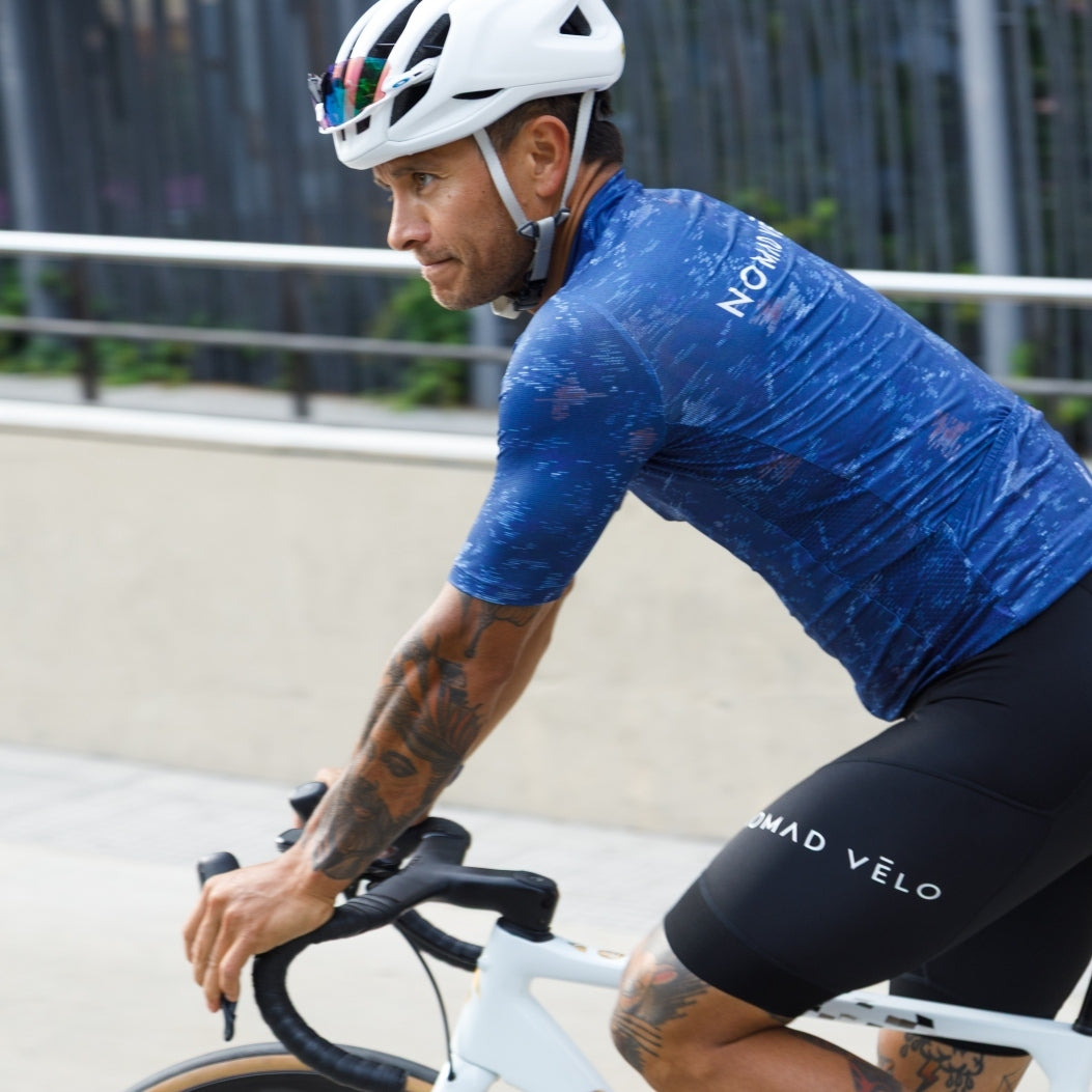 Ocean Blue Cycling Jersey for Summer Road Days – Ocean Jersey