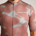 Cycling Volcano Jersey – Short Sleeve Race Fit Lava-Inspired Design | Nomad Vélo
