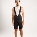 Cycling Black Cargo Shorts – Padded Multi-Pocket Storage Performance | Nomad Vélo