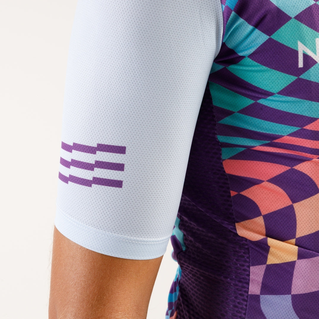 Spiral Graphic Cycling Jersey with Aero Fit – Spiral Jersey