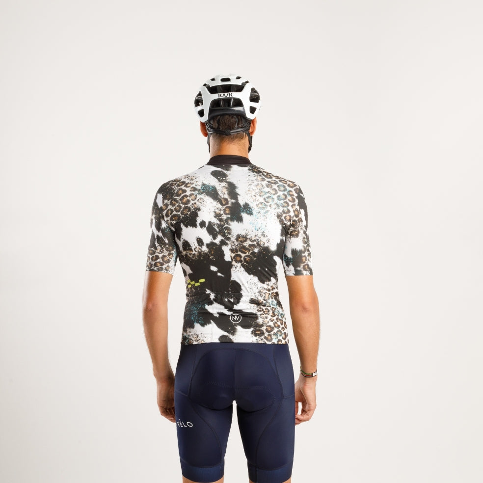 Bold Animal Pattern Jersey with Aero Road Fit – Animal Print Jersey