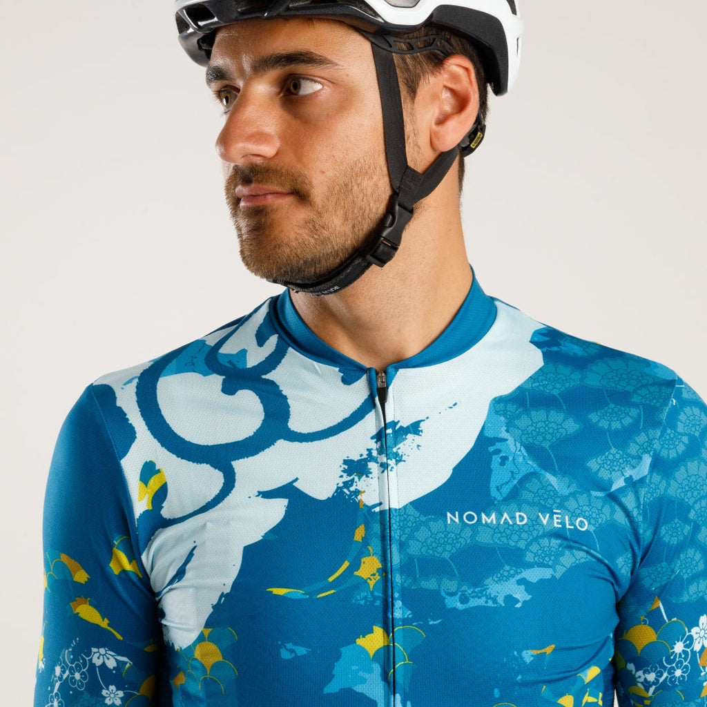 Sea-Inspired Aero Jersey for Coastal Rides – Mediterranean Jersey