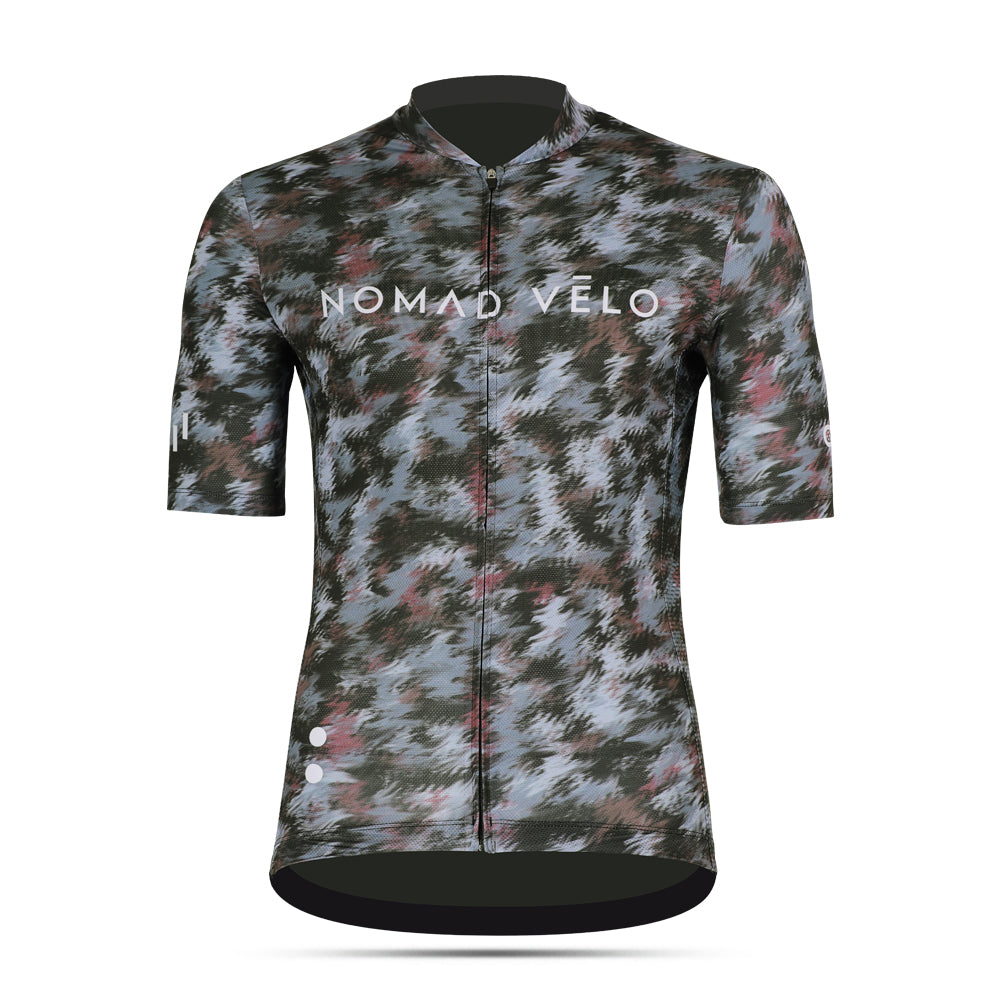 Optical Print Road Cycling Jersey for Impact – Distorsion Jersey