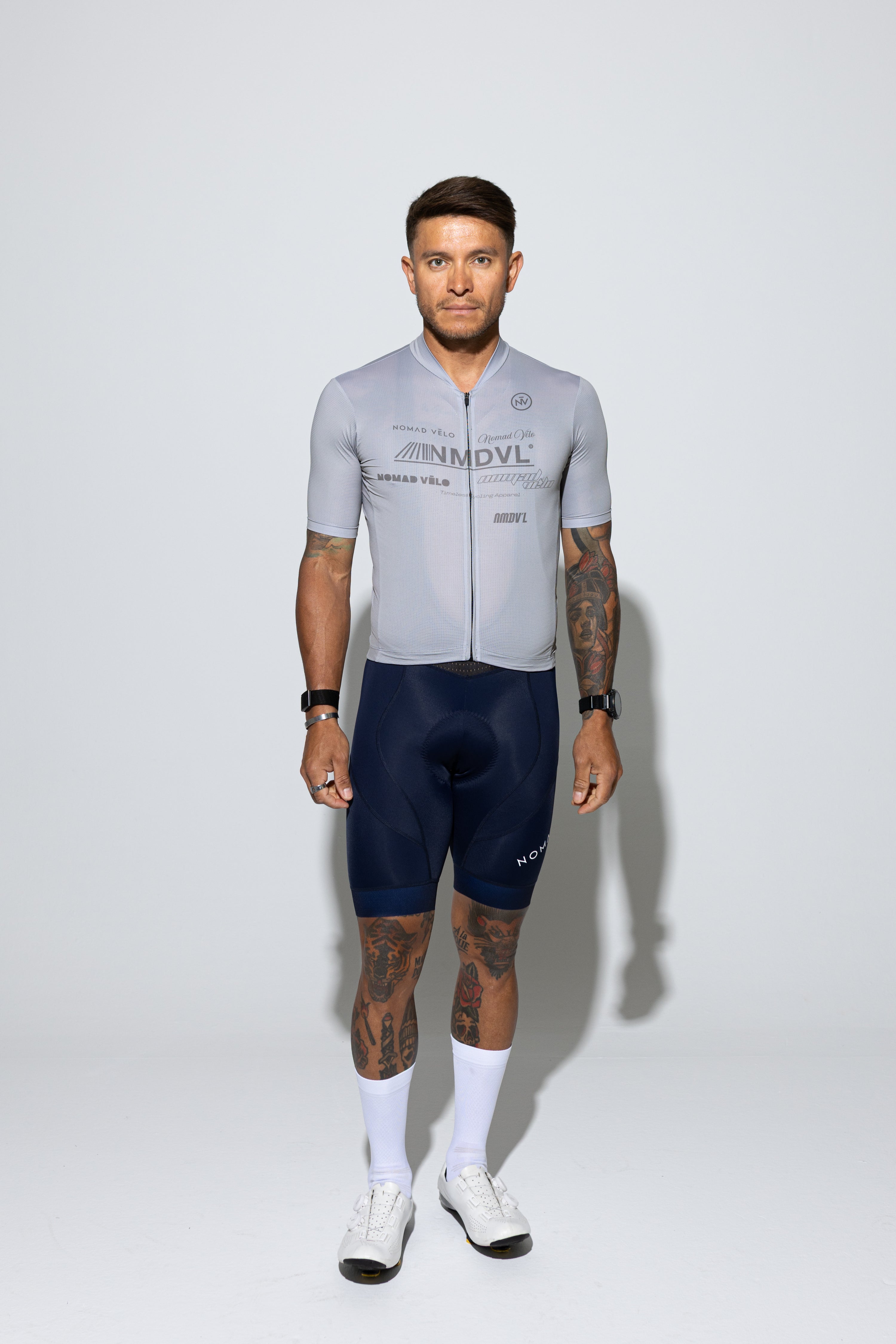 Element Grey Short Sleeve Jersey | Nomad Vélo