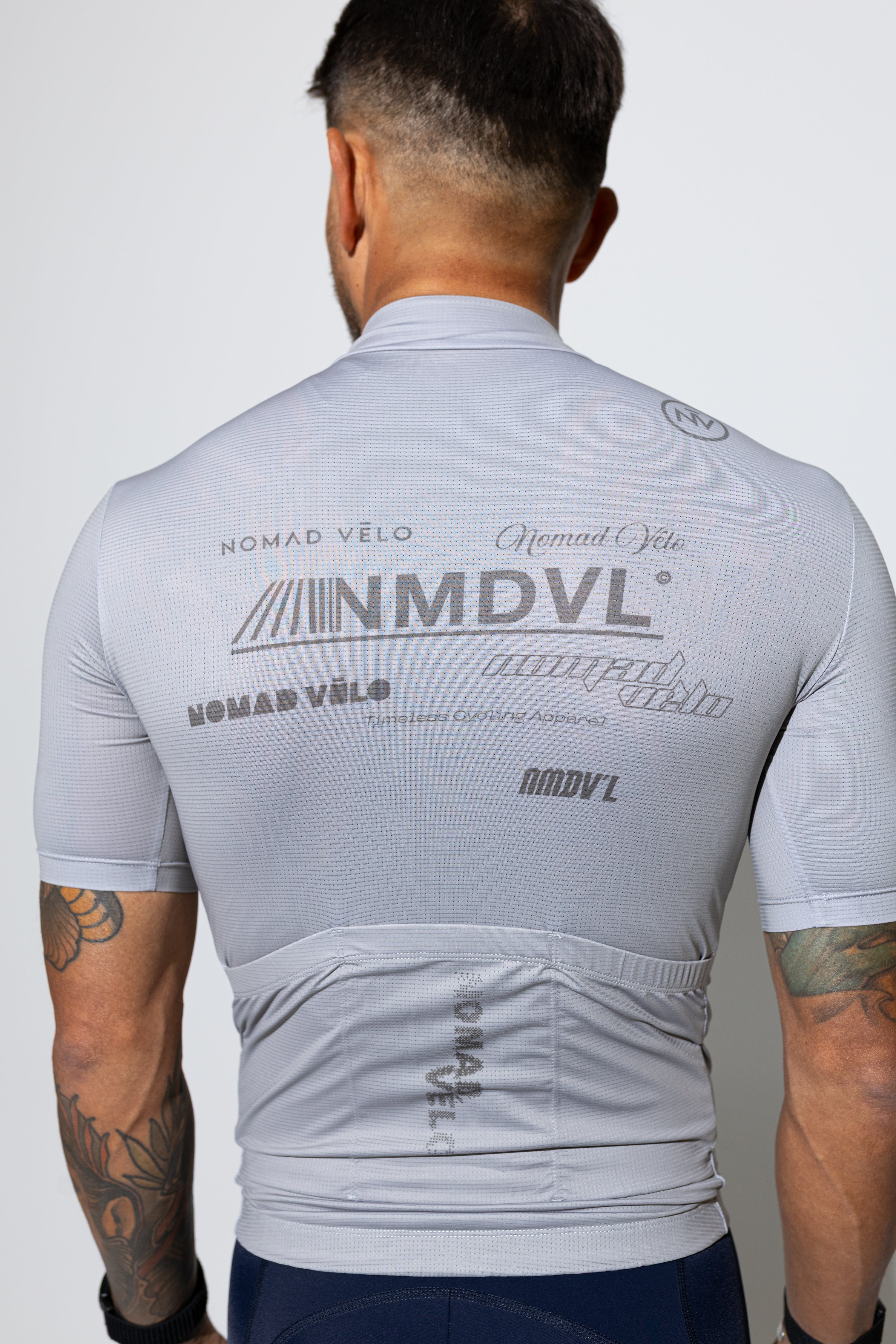 Element Grey Short Sleeve Jersey | Nomad Vélo