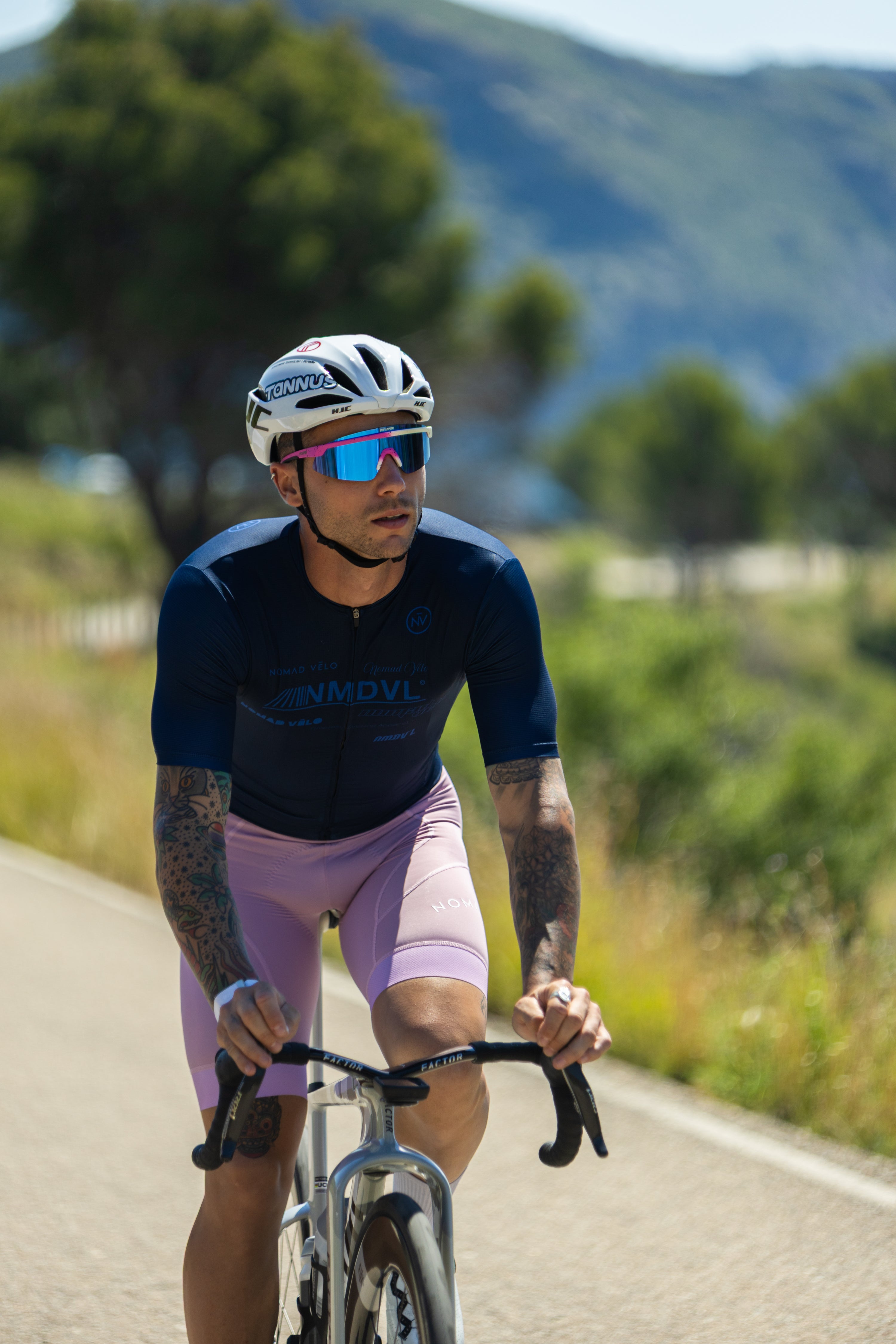 Element Dark Blue Short Sleeve Jersey | Nomad Vélo