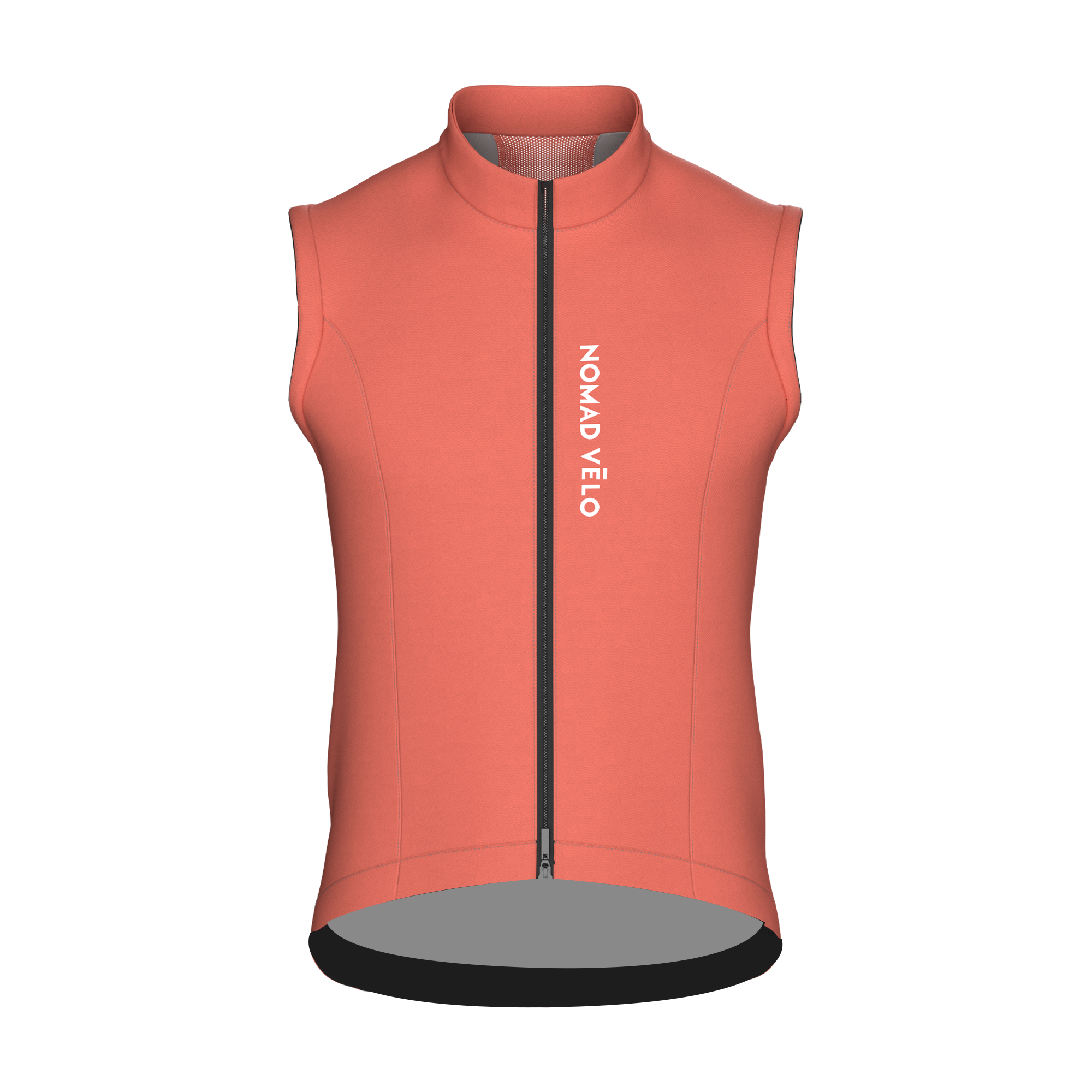 Orange Nomad Windproof Cycling Vest