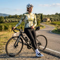 Blur Olive Jersey – Cycling Long Sleeve Race Fit