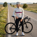 Meridian Bone Jersey – Cycling Long Sleeve Race Fit