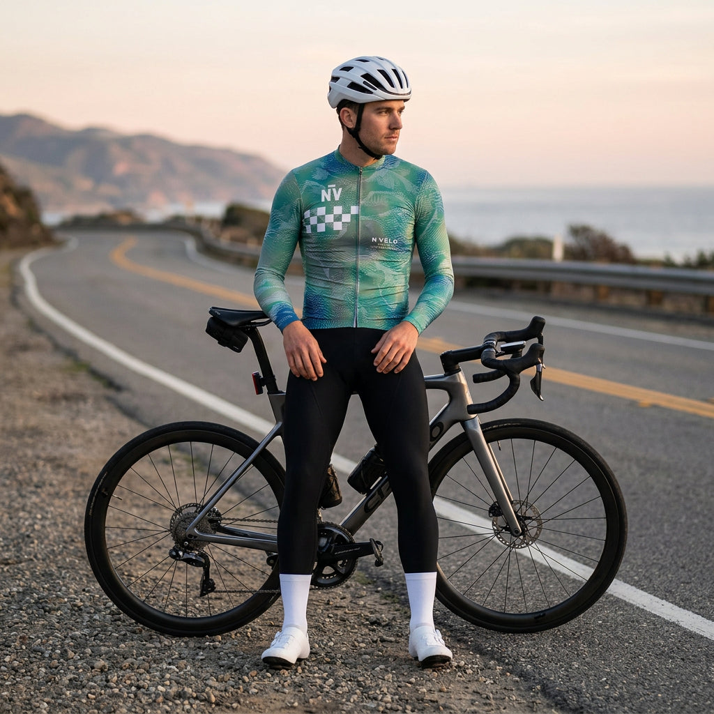 Race Green Long Sleeve Jersey