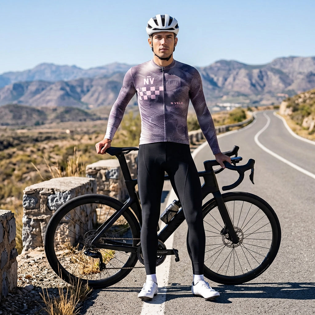 Race Grey Long Sleeve Jersey