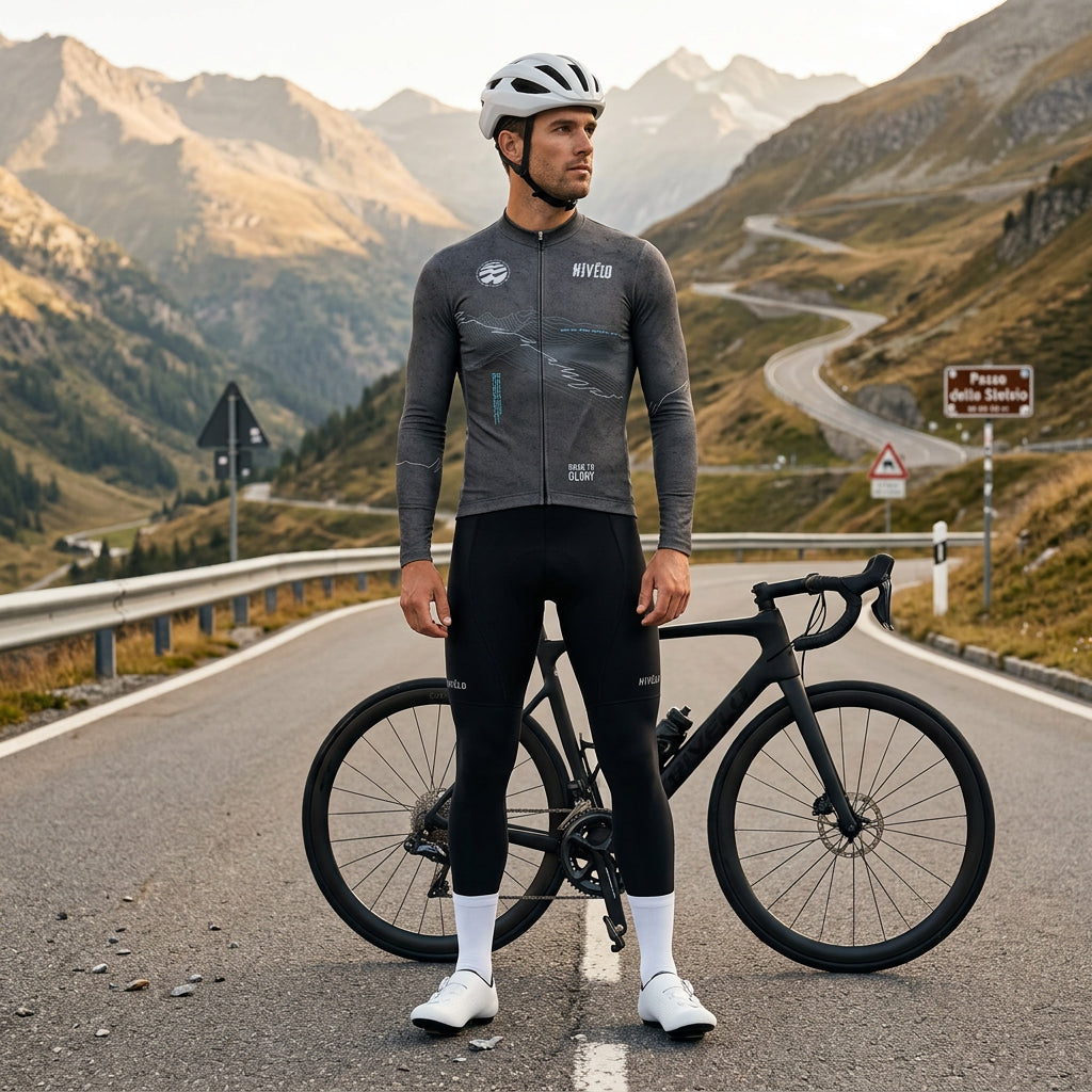 Summit Basalt Jersey – Cycling Long Sleeve Race Fit
